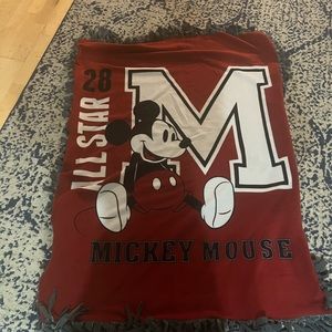 Kids mickey mouse blanket